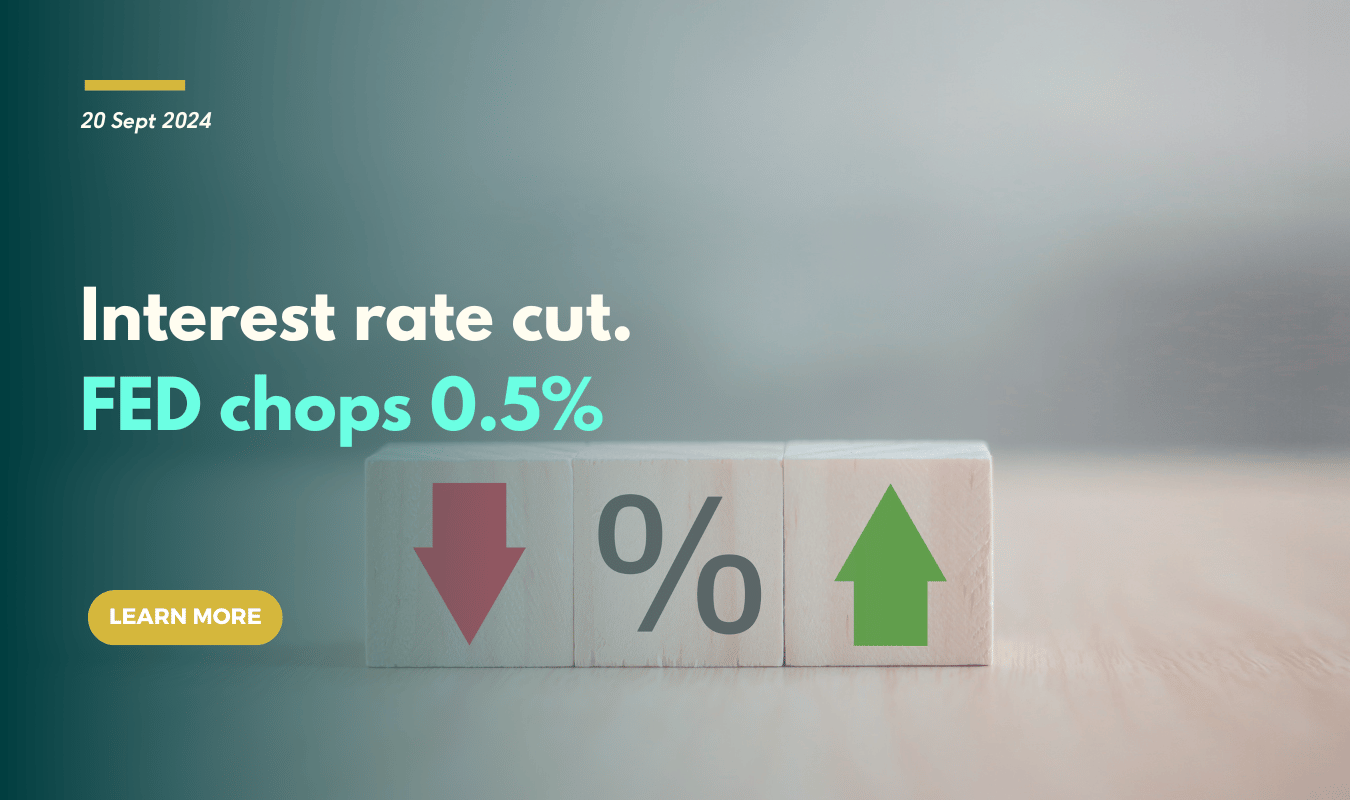 Interest rate cut. FED chops 0.5%