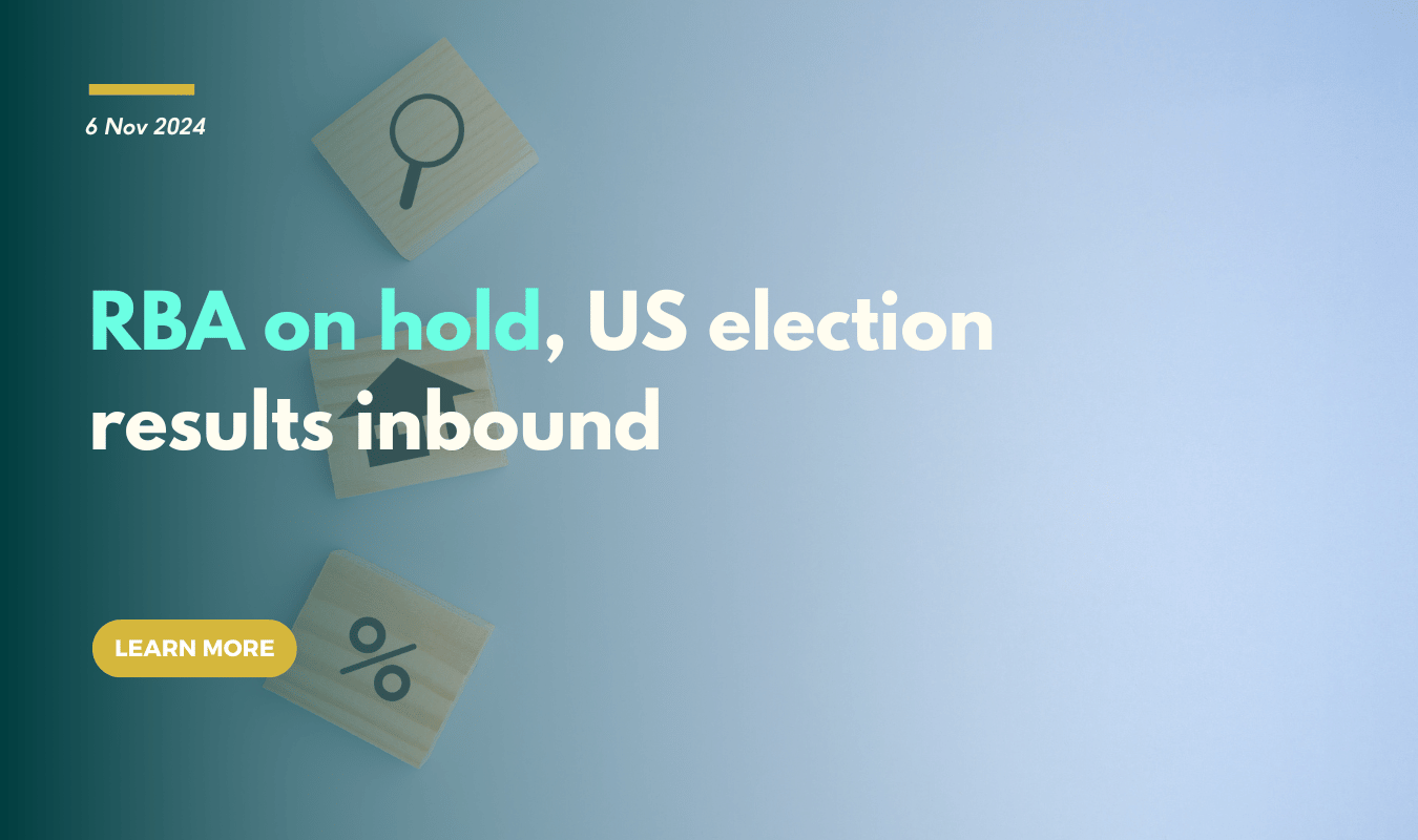 RBA on hold, US election results inbound