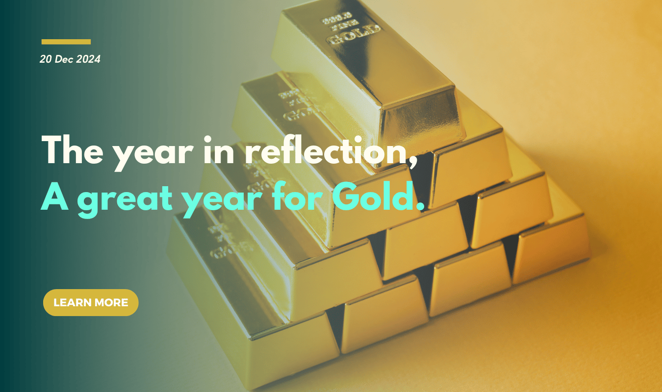 The year in reflection. A great year for Gold.