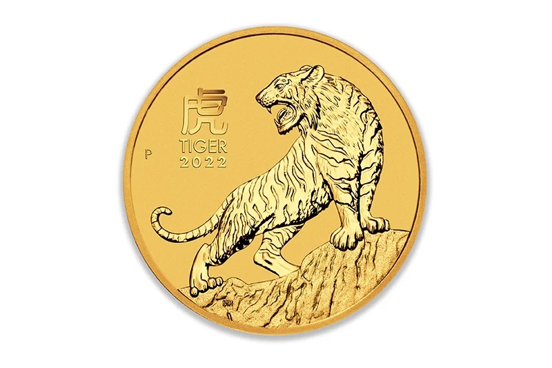 Gold Lunar Coins
