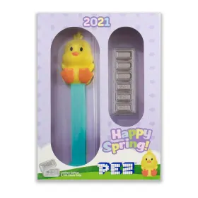 PAMP Cheery Chick Pez Dispenser 6 x 5g Silver Bar