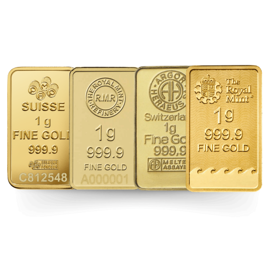 1g Gold Bar (Secondary)