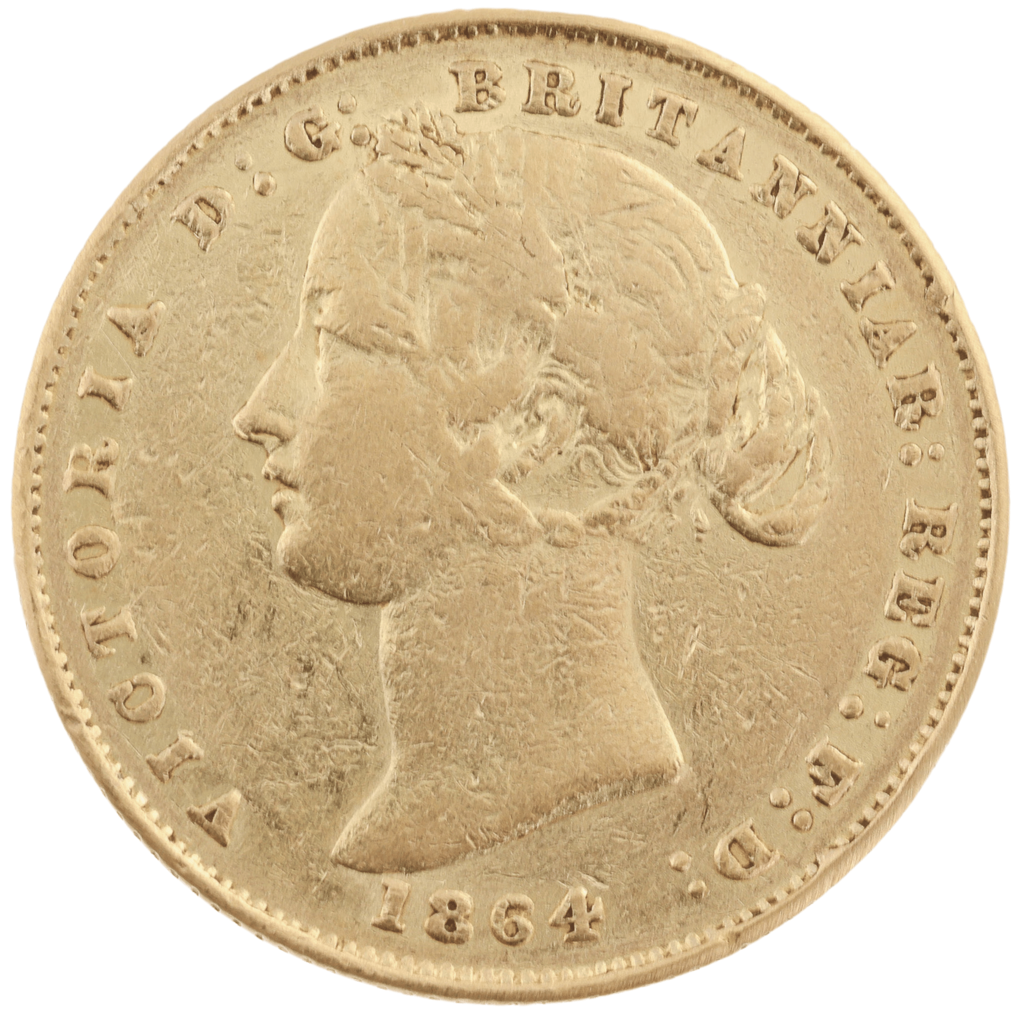 1864 Sydney Mint Sovereign Fine