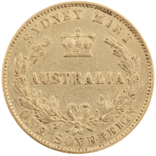 1864 Sydney Mint Sovereign Fine