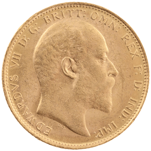 1910M Edward VII Sovereign Uncirculated