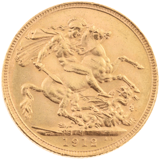 1912S George V  Sovereign Uncirculated