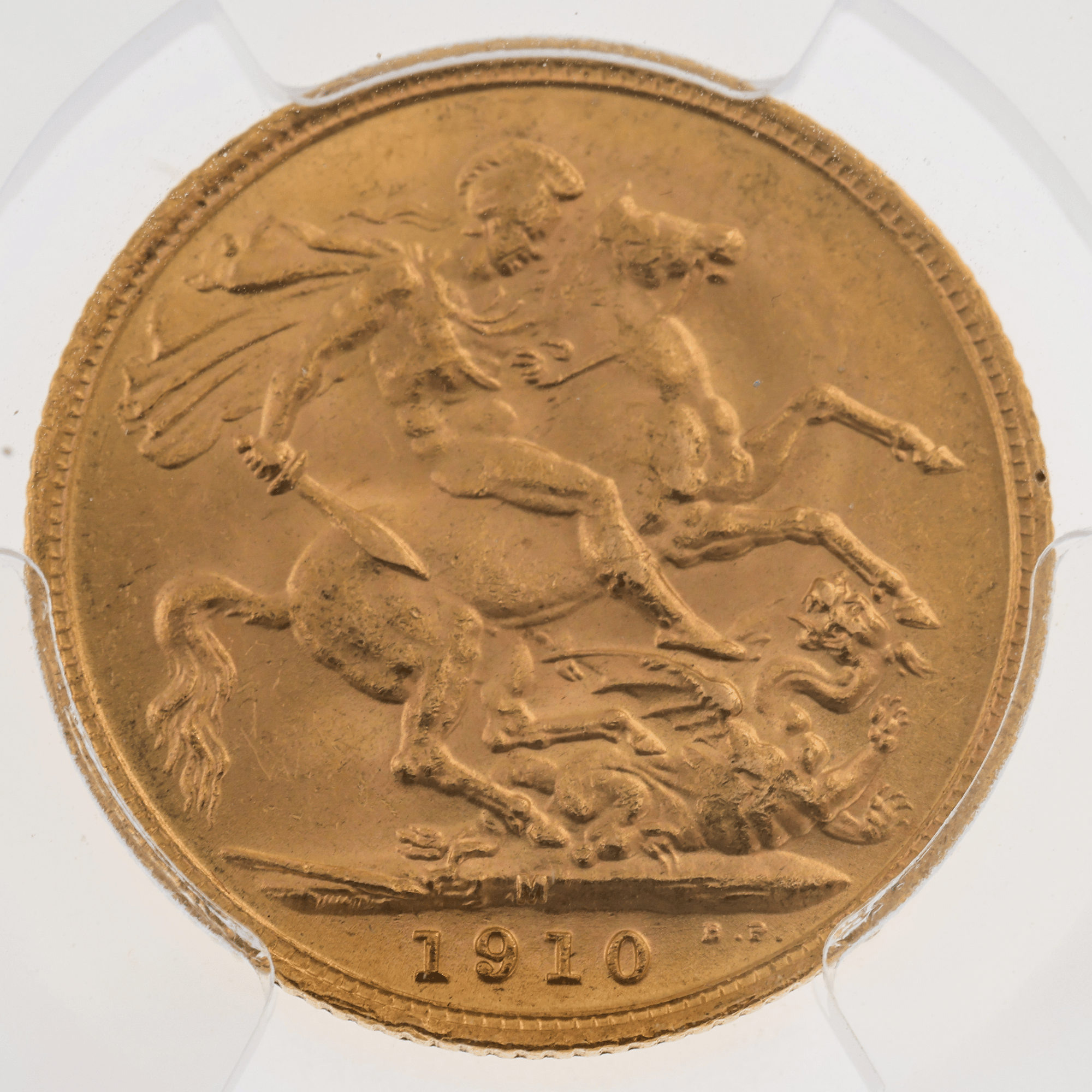 1910M Edward VII Sovereign PCGS MS62