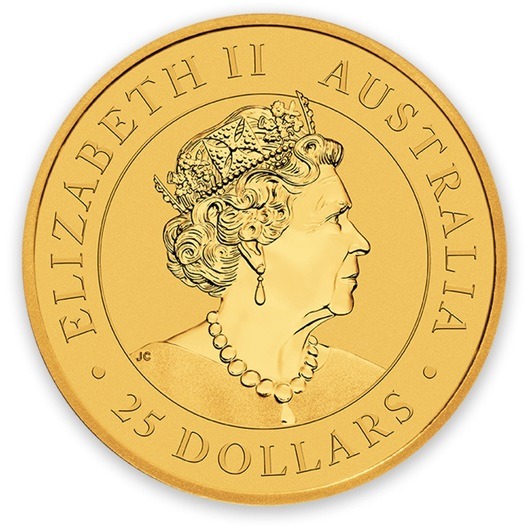 2022 1/4oz Perth Mint Gold Kangaroo Coin