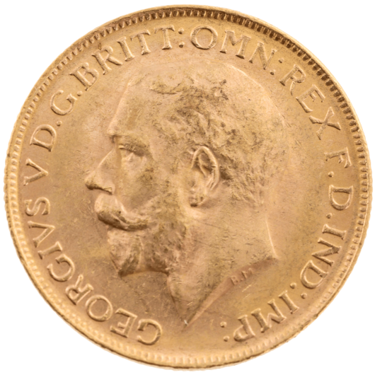 1914P George V Sovereign Uncirculated