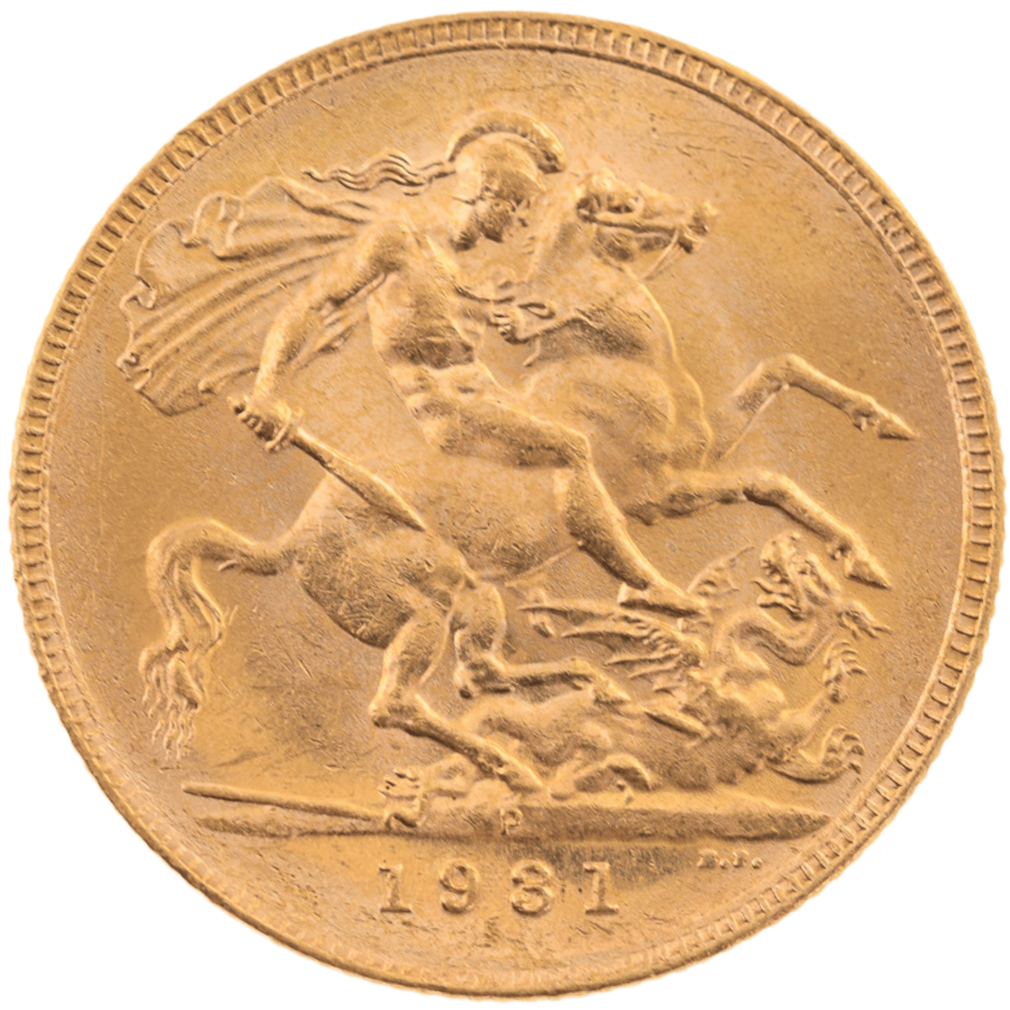 1931P George V Sovereign Uncirculated