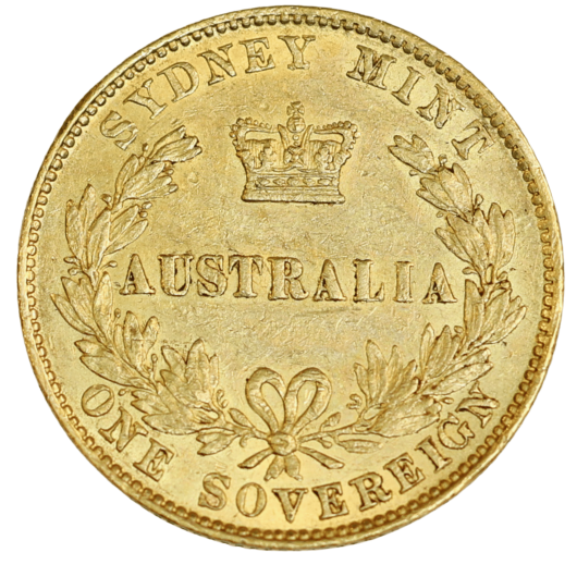 1864 Sydney Mint Sovereign Very Fine