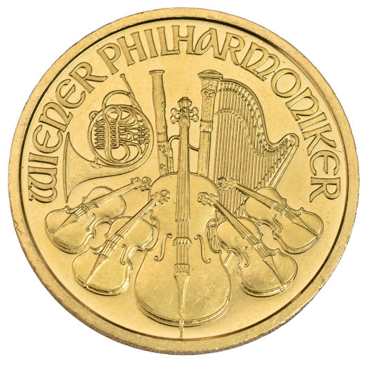 1/2oz Austrian Mint Gold Philharmonic Coin (Random Years)