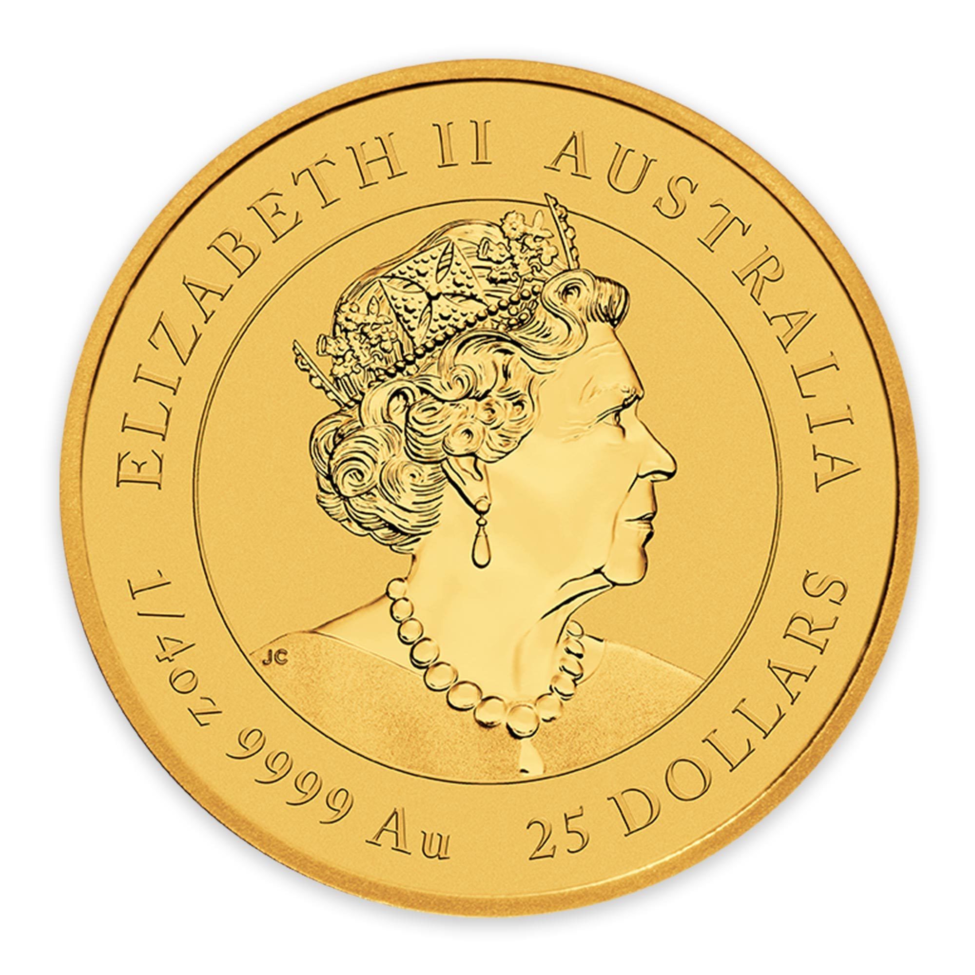 2023 1/4oz Perth Mint Gold Lunar Rabbit Coin Series 3