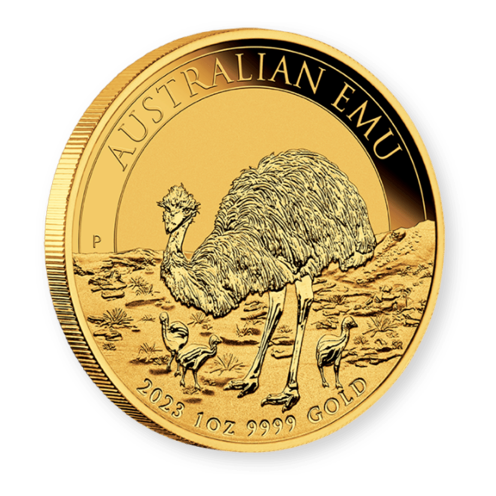 2023 1oz Perth Mint Gold Emu Coin