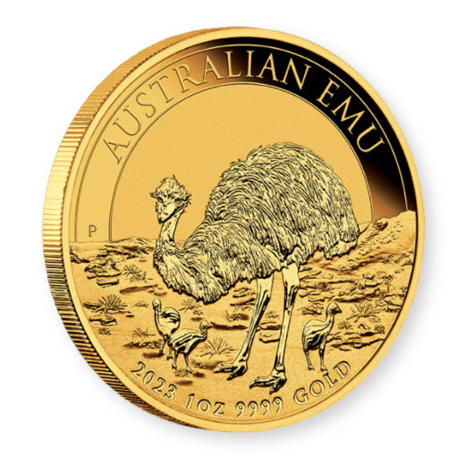 2023 1oz Perth Mint Gold Emu Coin