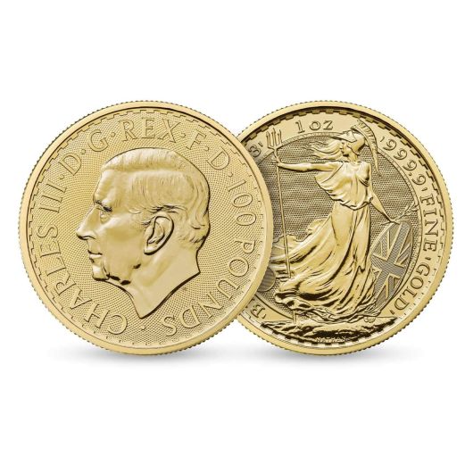 2023 1oz Great Britain Britannia Gold Coin King Charles