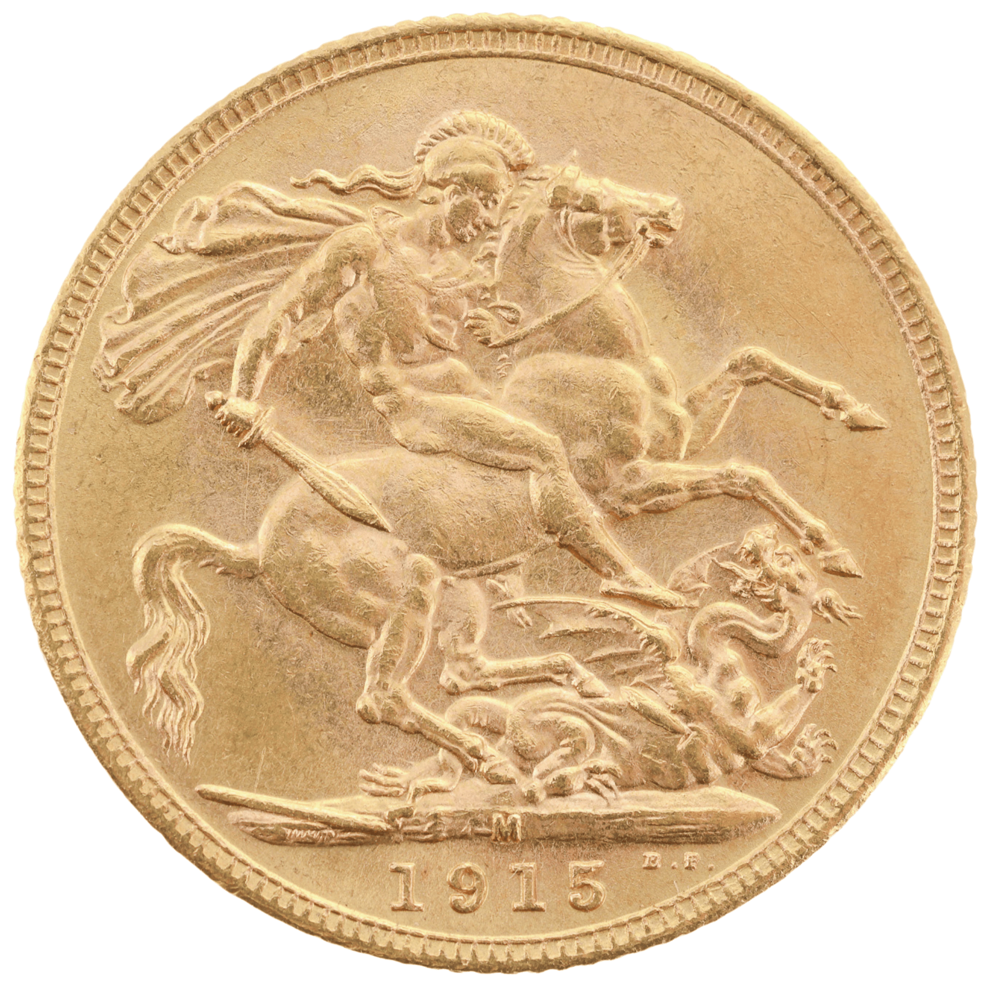 1915M George V Sovereign Uncirculated