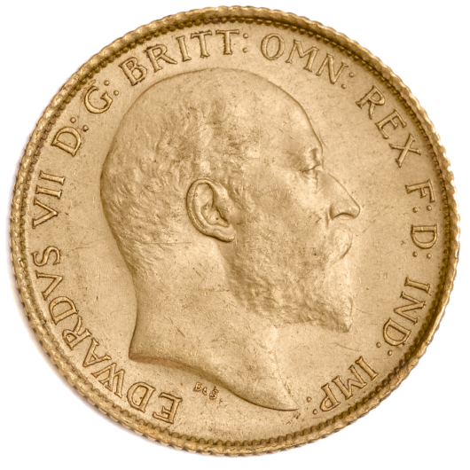 1915P George V Half Sovereign Uncirculated