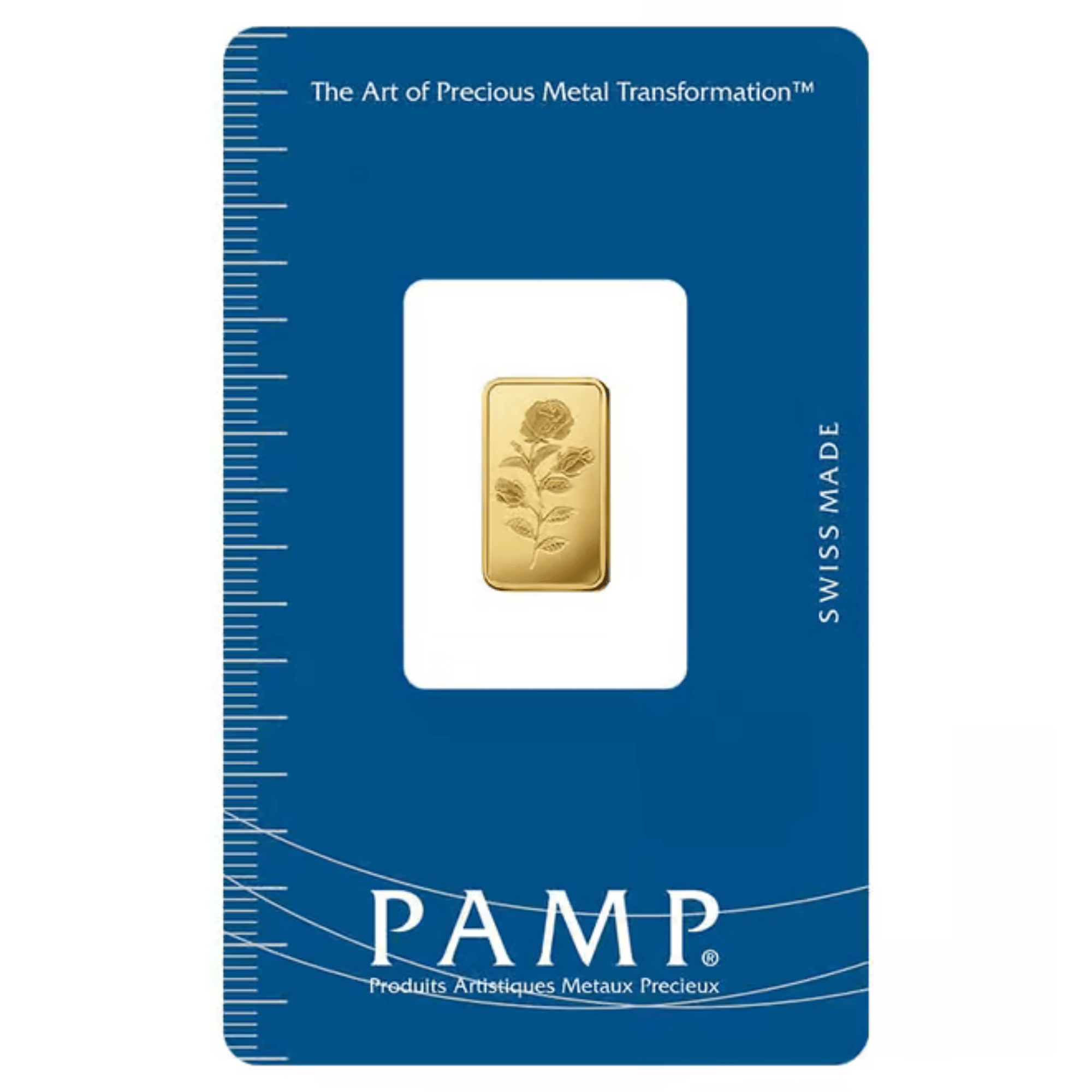 1g PAMP ROSA Gold Minted Bar