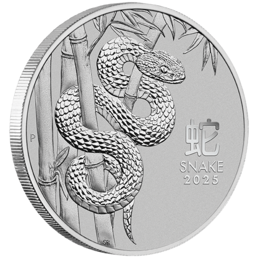 2025 1oz Perth Mint Platinum Lunar Snake Coin Series 3