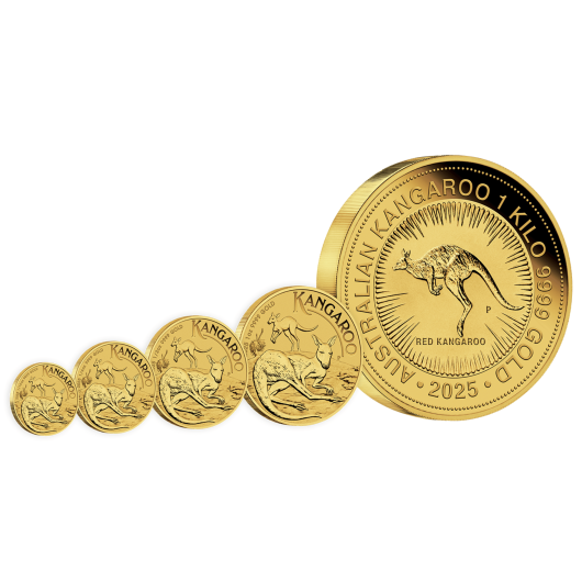 2025 1kg Perth Mint Gold Kangaroo Coin