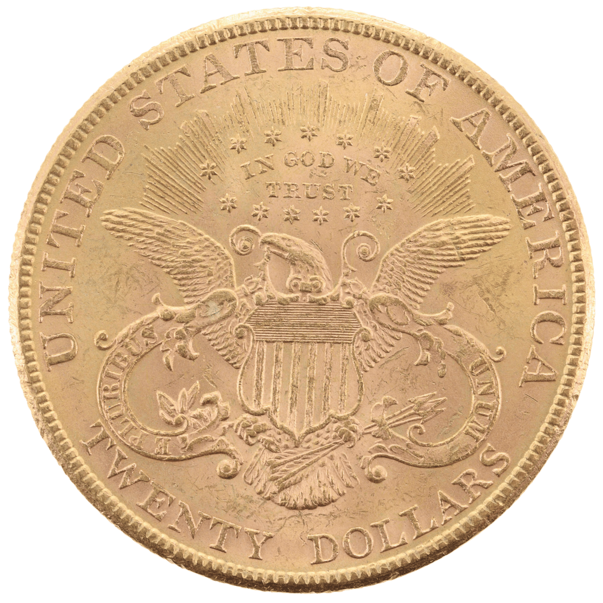 1900 USA $20 Liberty Head Gold Coin Uncirculated