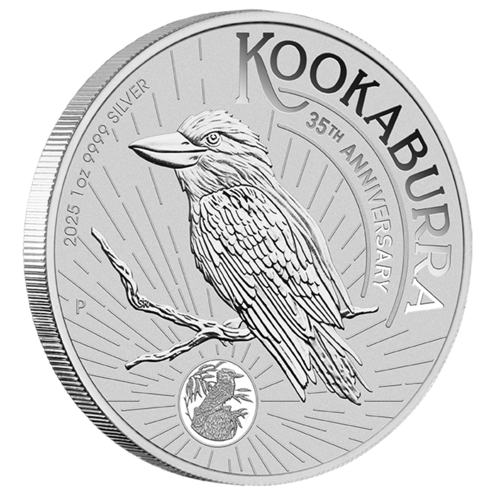 2025 1oz Perth Mint Silver Kookaburra Coin