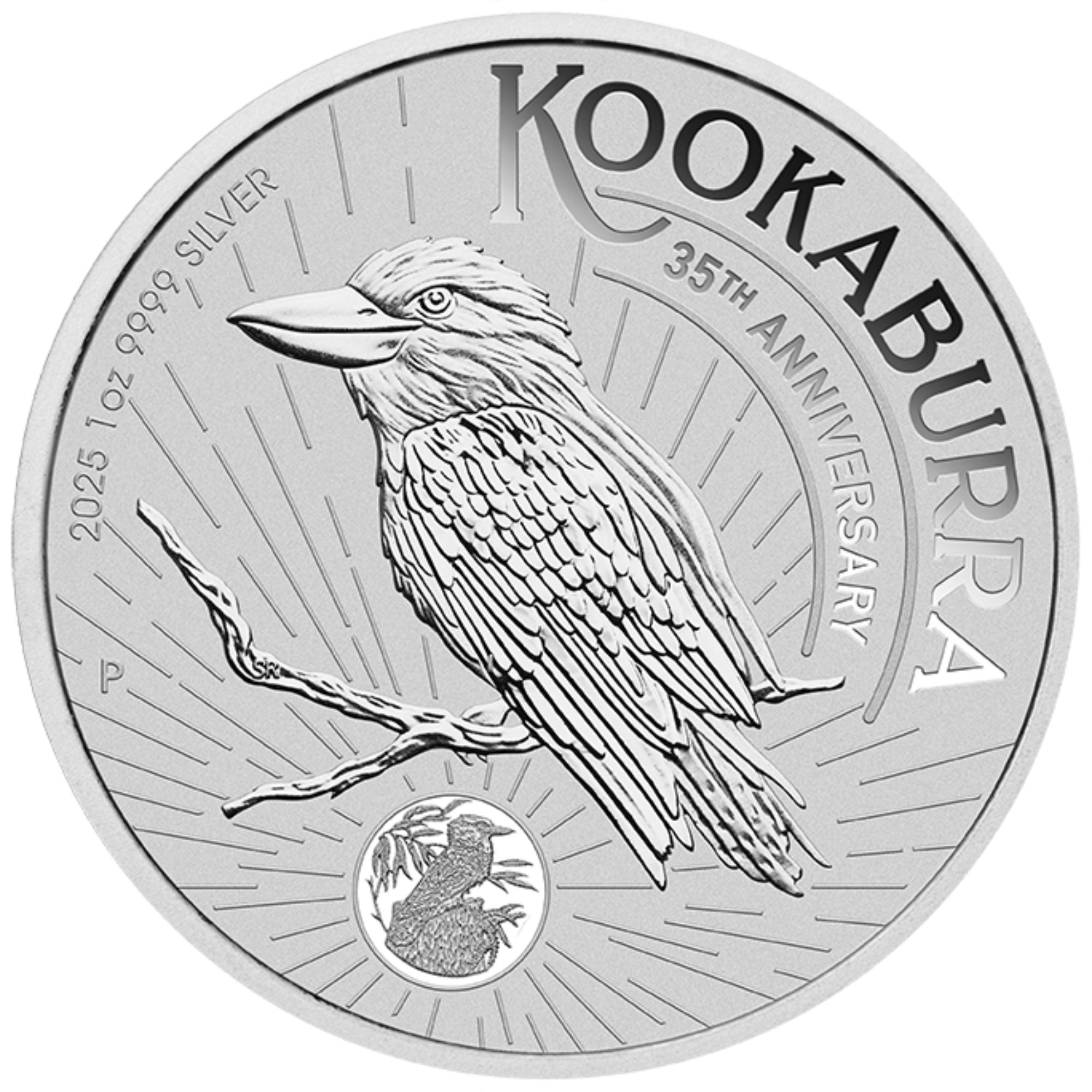 2025 1oz Perth Mint Silver Kookaburra Coin