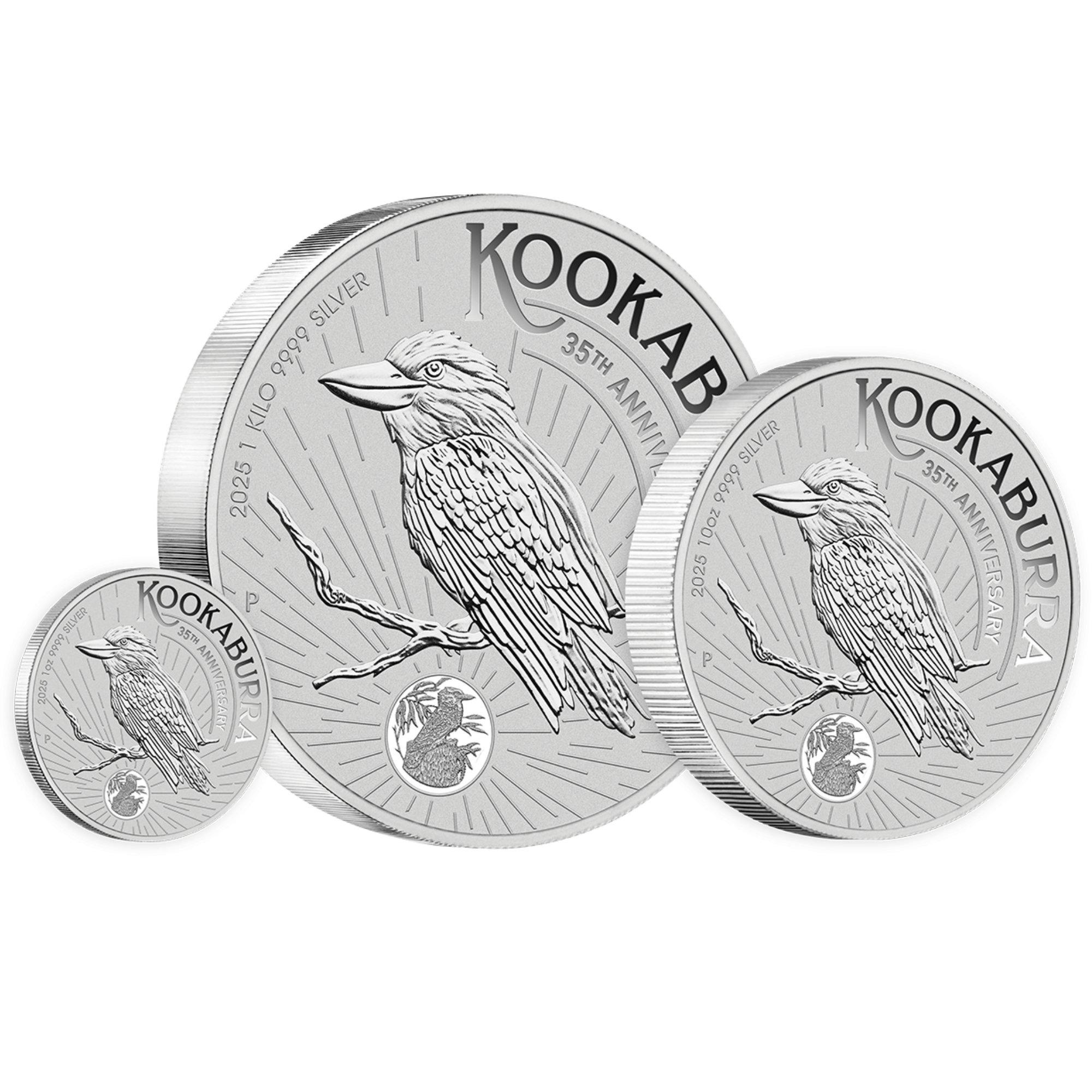 2025 1oz Perth Mint Silver Kookaburra Coin