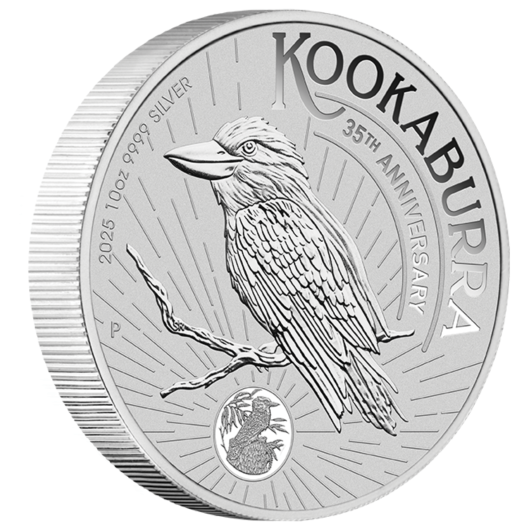 2025 10oz Perth Mint Silver Kookaburra Coin