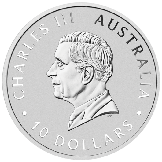 2025 10oz Perth Mint Silver Kookaburra Coin