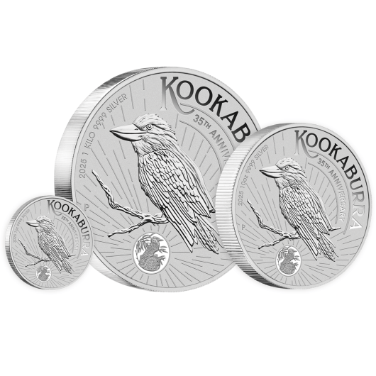 2025 1kg Perth Mint Silver Kookaburra Coin