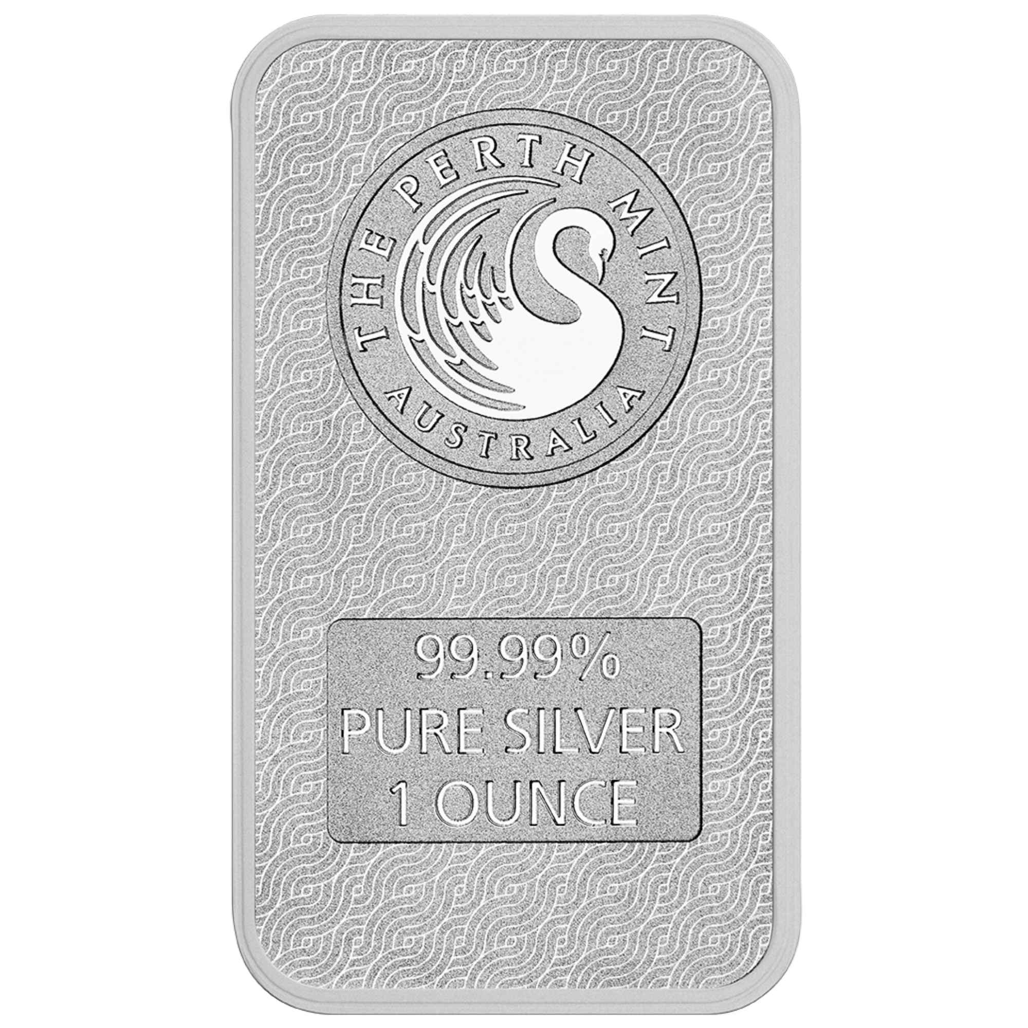 1oz Perth Mint Silver Snake Minted Bar