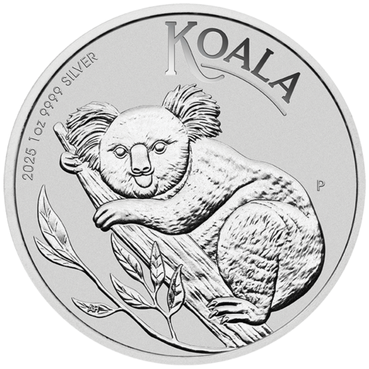 2025 1oz Perth Mint Silver Koala Coin