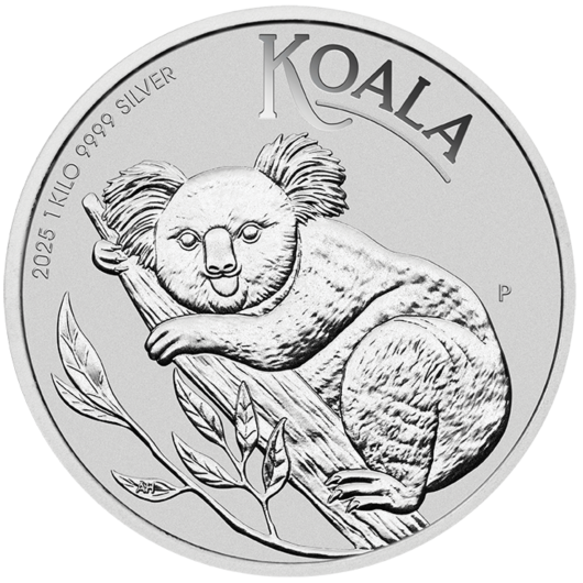 2025 1kg Perth Mint Silver Koala Coin