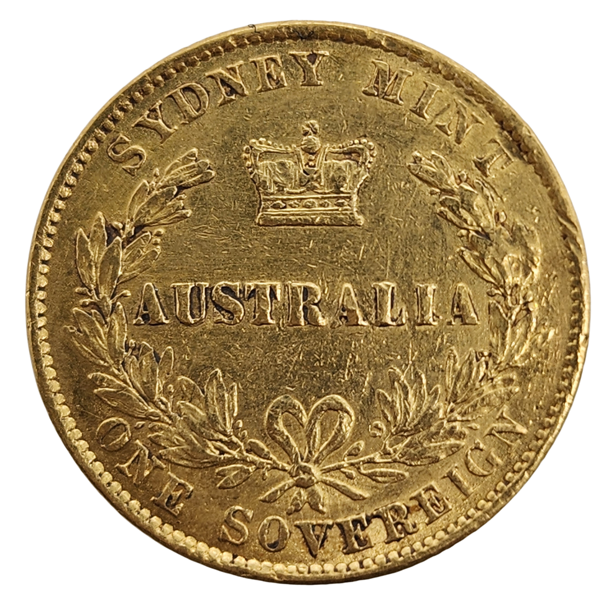 1866 Sydney Mint Sovereign Very Fine