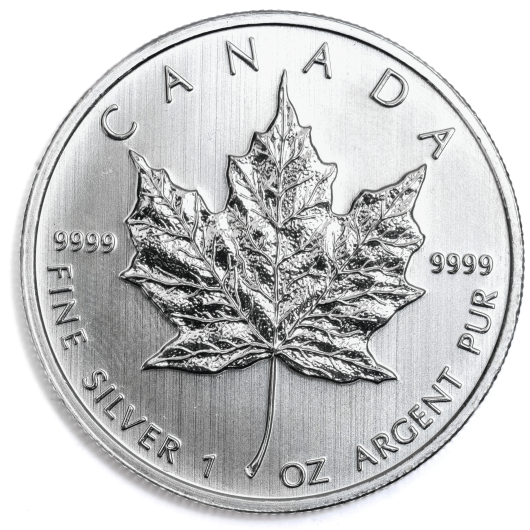 1oz Canadian Silver Maple Leaf (Secondary)